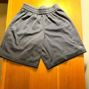 Black/Gray boys Champion gym shorts